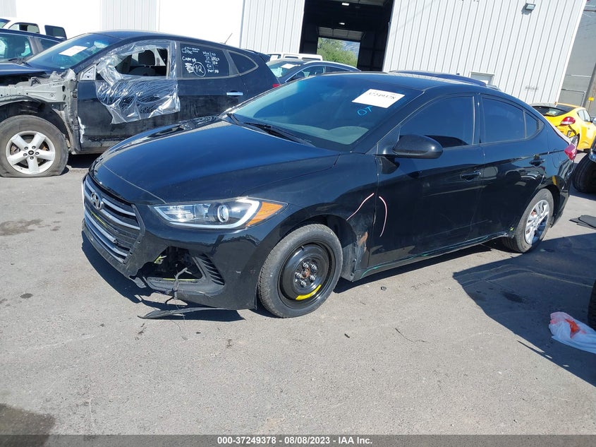 VIN 5NPD74LF7JH331019 2018 HYUNDAI ELANTRA SE