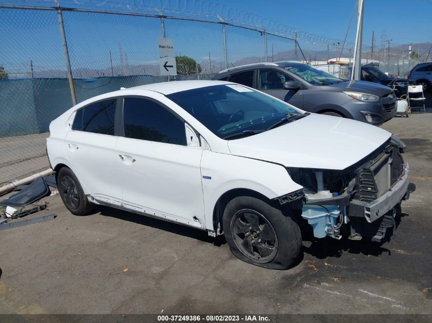 2018 HYUNDAI IONIQ HYBRID SEL - KMHC75LC5JU100080