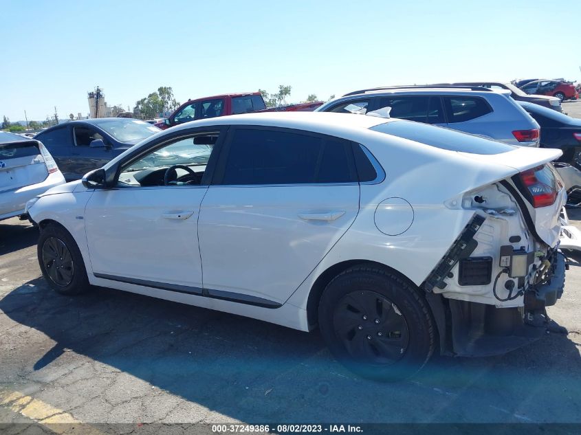 2018 HYUNDAI IONIQ HYBRID SEL - KMHC75LC5JU100080
