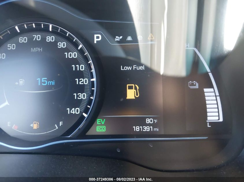 2018 HYUNDAI IONIQ HYBRID SEL - KMHC75LC5JU100080