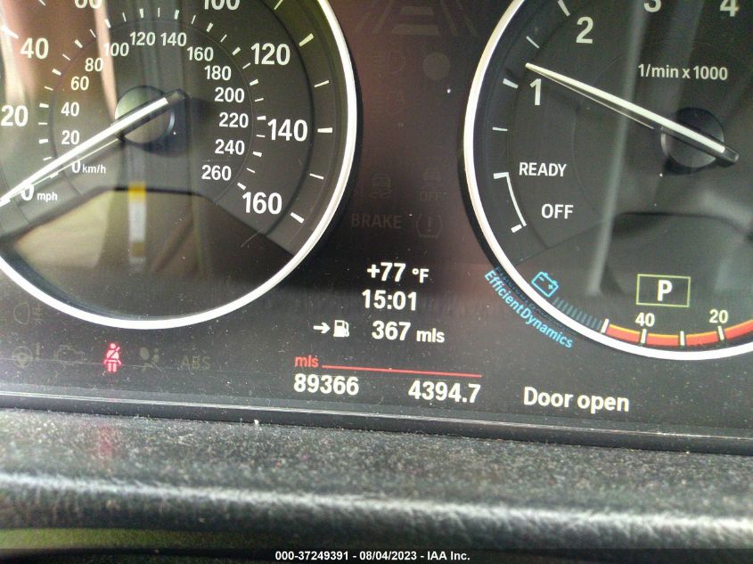 2013 BMW 3 SERIES 328I XDRIVE - WBA3B5C51DF591161