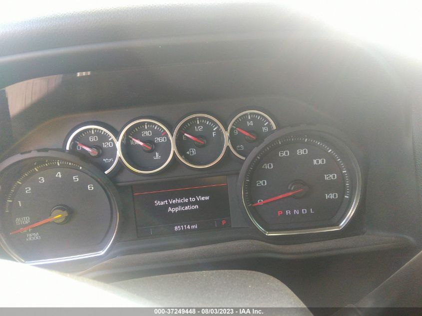 2019 CHEVROLET SILVERADO 1500 RST - 1GCPWDED1KZ117634