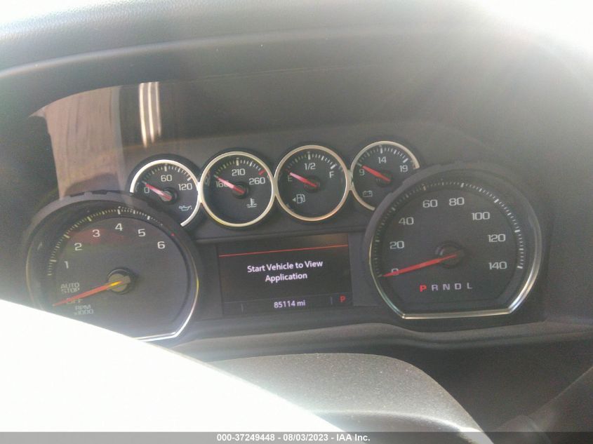 2019 CHEVROLET SILVERADO 1500 RST - 1GCPWDED1KZ117634