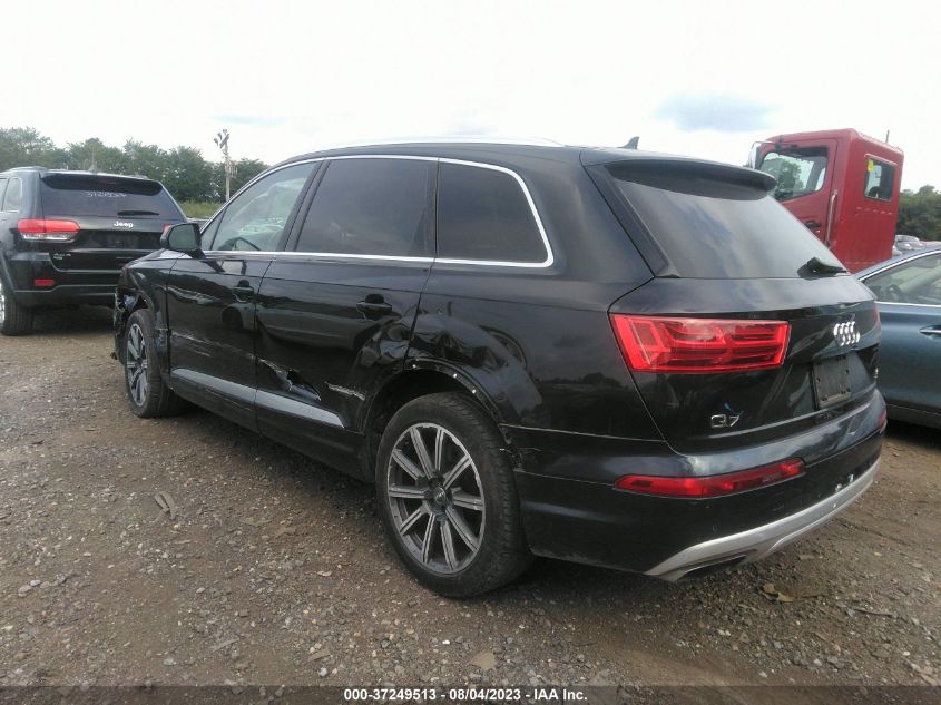 2017 AUDI Q7 PREMIUM PLUS - WA1LAAF75HD015564