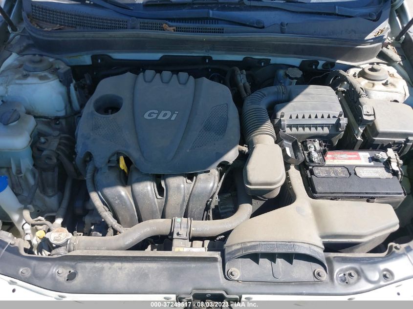 2013 HYUNDAI SONATA GLS PZEV - 5NPEB4ACXDH689084