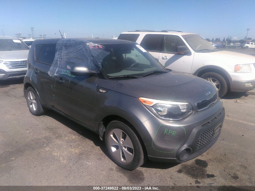 2014 KIA SOUL BASE - KNDJN2A26E7090187