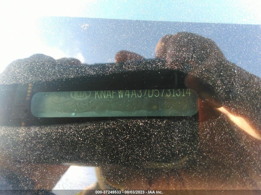 2013 KIA FORTE SX - KNAFW4A37D5731314