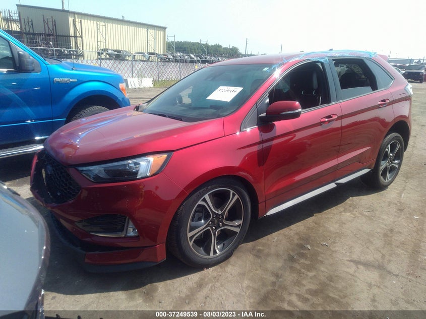 VIN 2FMPK4AP1NBA69003 2022 FORD EDGE ST