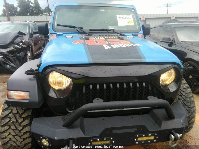 2019 JEEP WRANGLER UNLIMITED SPORT S - 1C4HJXDG3KW612385