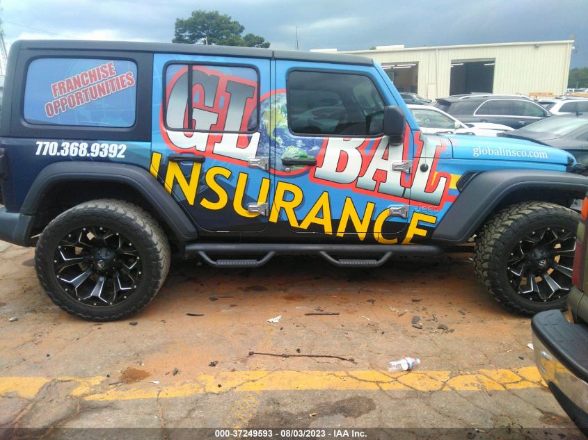 2019 JEEP WRANGLER UNLIMITED SPORT S - 1C4HJXDG3KW612385