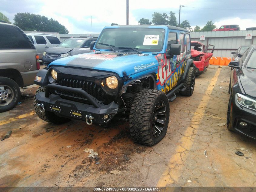 2019 JEEP WRANGLER UNLIMITED SPORT S - 1C4HJXDG3KW612385