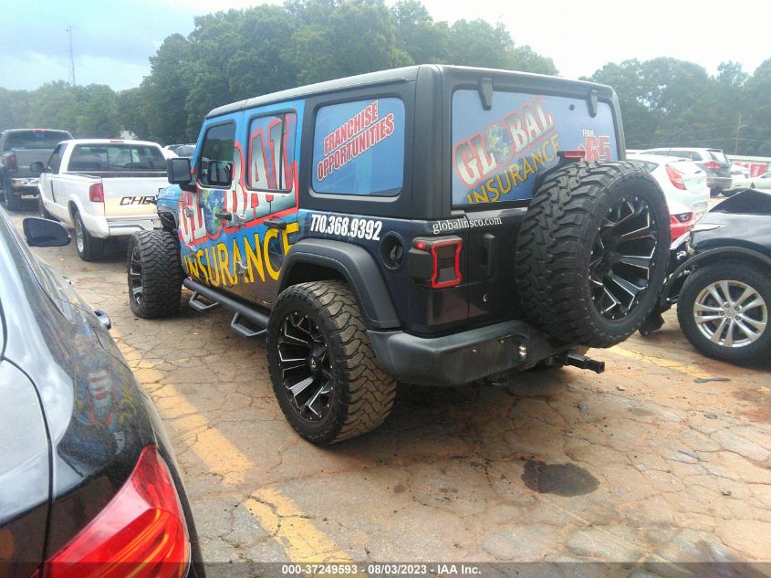 2019 JEEP WRANGLER UNLIMITED SPORT S - 1C4HJXDG3KW612385