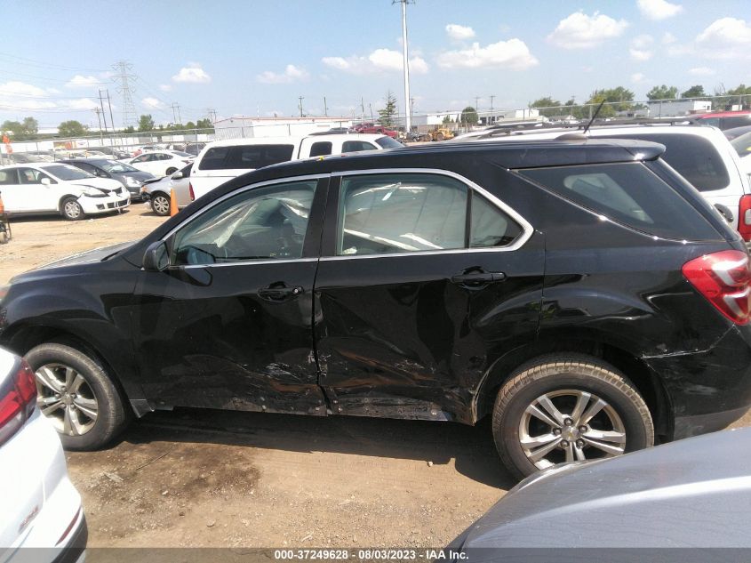 2017 CHEVROLET EQUINOX LS - 2GNALBEK6H1526772