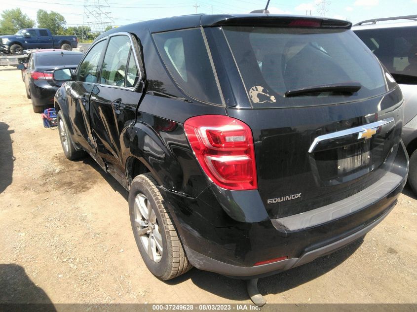 2017 CHEVROLET EQUINOX LS - 2GNALBEK6H1526772