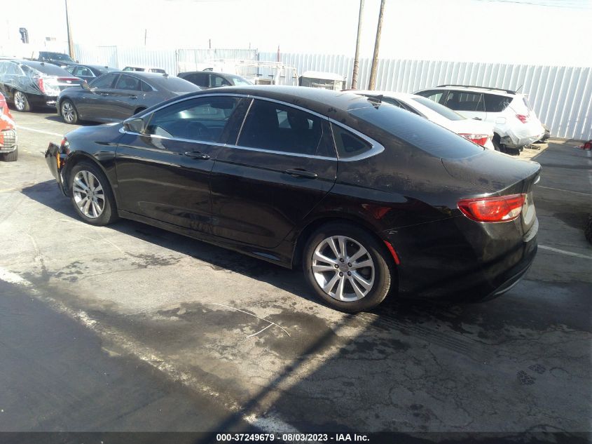 2015 CHRYSLER 200 LIMITED - 1C3CCCAB4FN601112