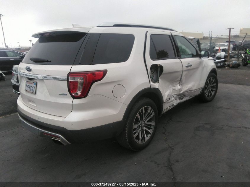 2017 FORD EXPLORER PLATINUM - 1FM5K8HT8HGD17116