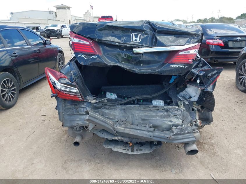 2016 HONDA ACCORD SPORT - 1HGCR2F57GA163560