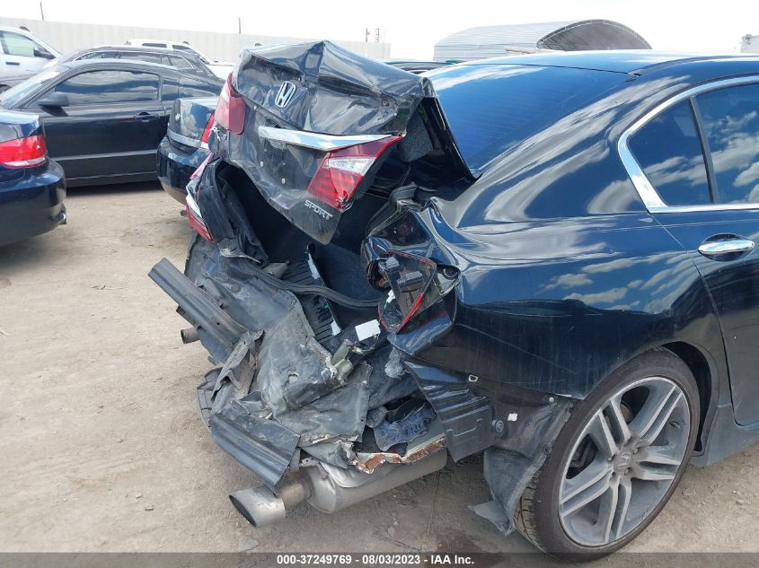2016 HONDA ACCORD SPORT - 1HGCR2F57GA163560