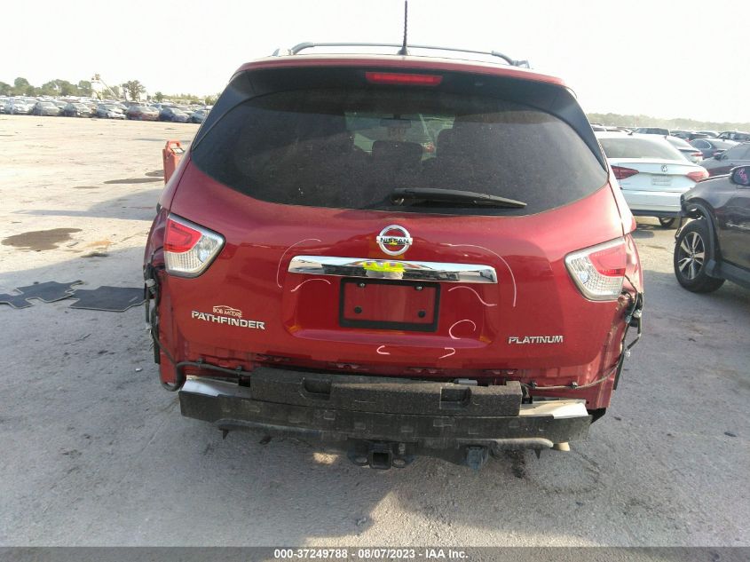 2014 NISSAN PATHFINDER PLATINUM - 5N1AR2MN6EC684047