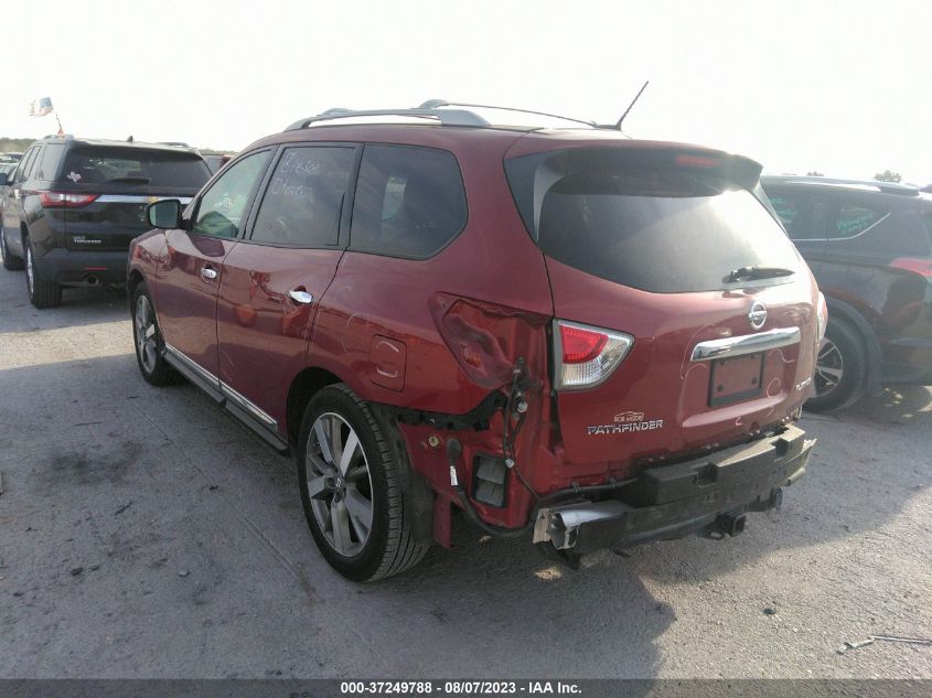 2014 NISSAN PATHFINDER PLATINUM - 5N1AR2MN6EC684047