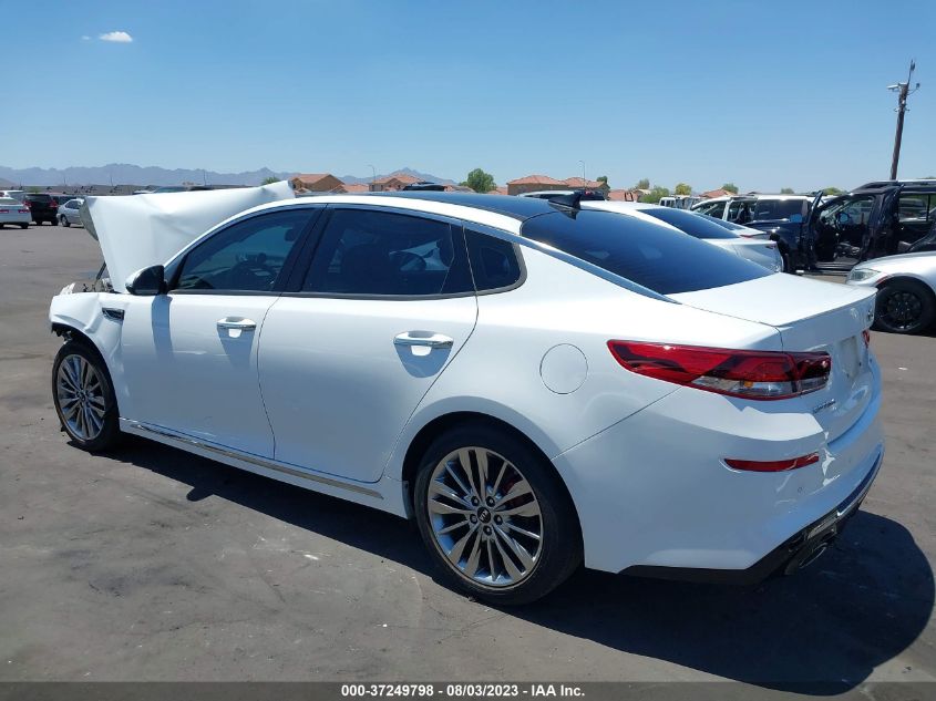 2019 KIA OPTIMA SX - 5XXGV4L23KG380005