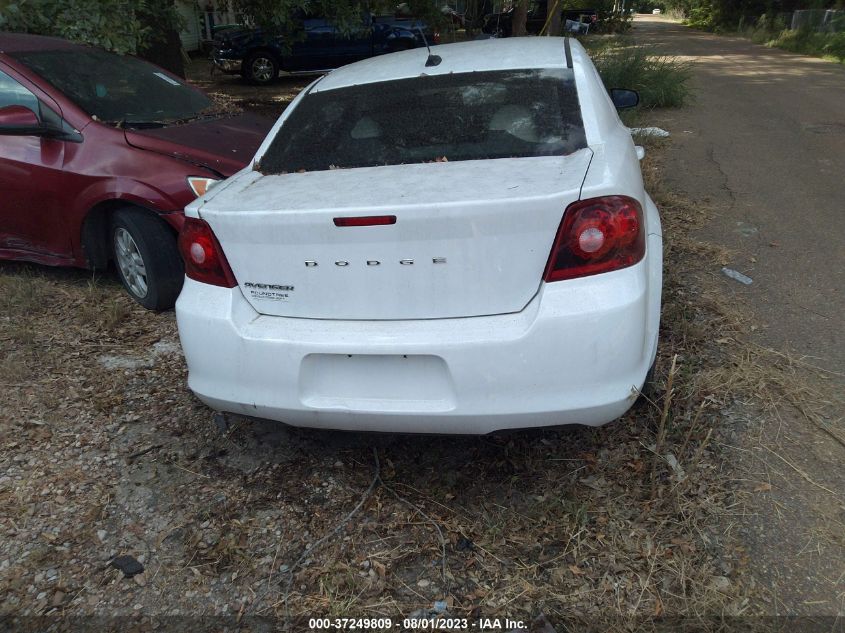 2014 DODGE AVENGER SE - 1C3CDZAB9EN222198