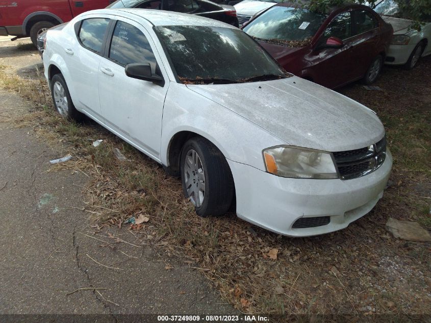 2014 DODGE AVENGER SE - 1C3CDZAB9EN222198