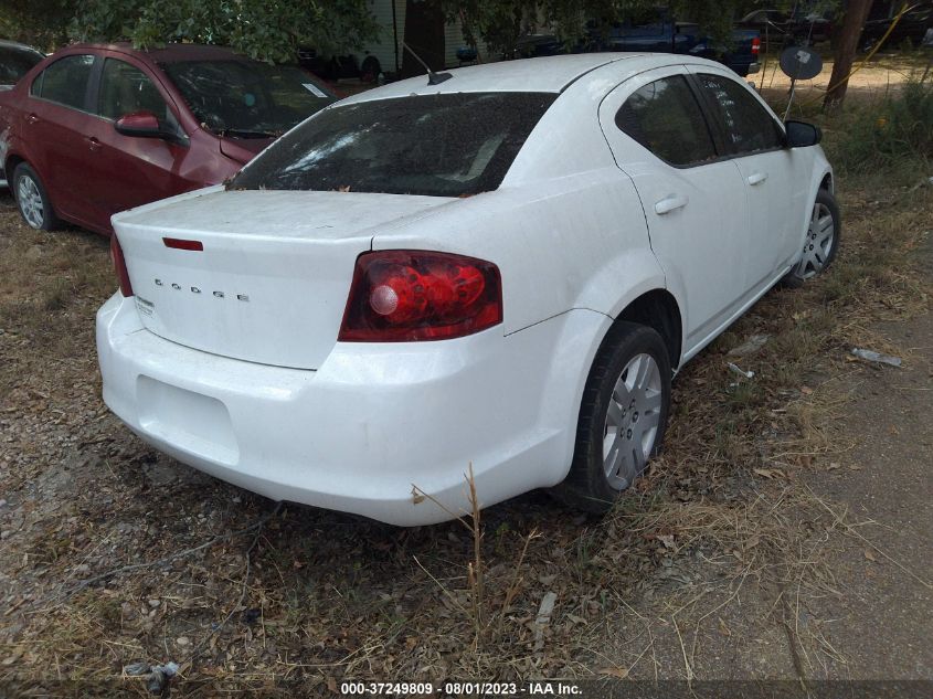 2014 DODGE AVENGER SE - 1C3CDZAB9EN222198