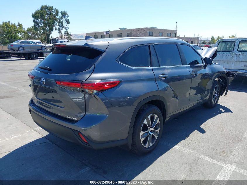 5TDKDRBHXPS001328 Toyota Highlander L/LE/XLE/XSE/LIMITED 4