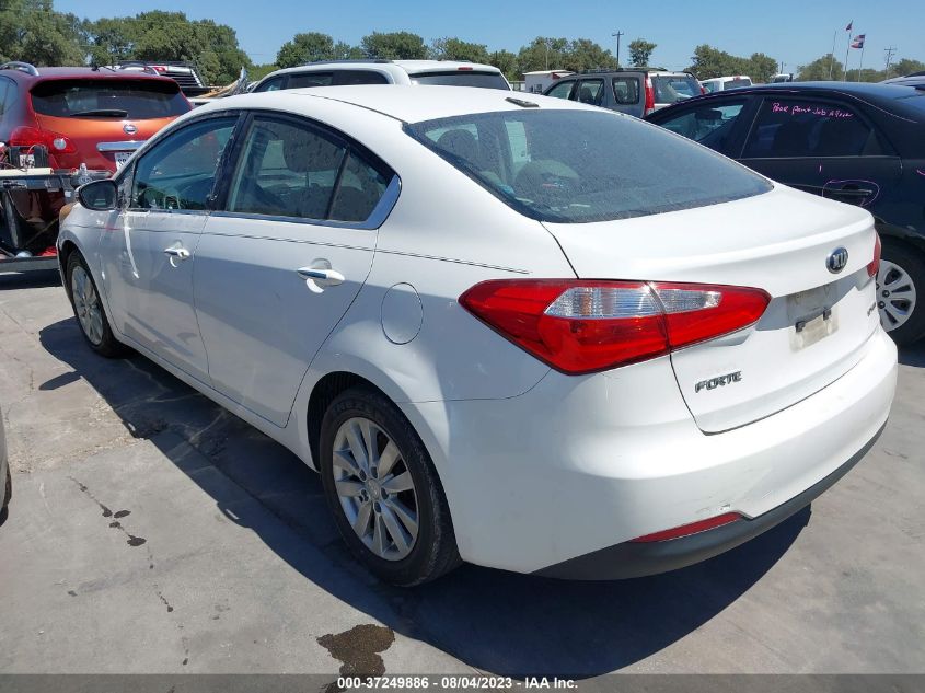 2015 KIA FORTE EX - KNAFX4A84F5368949