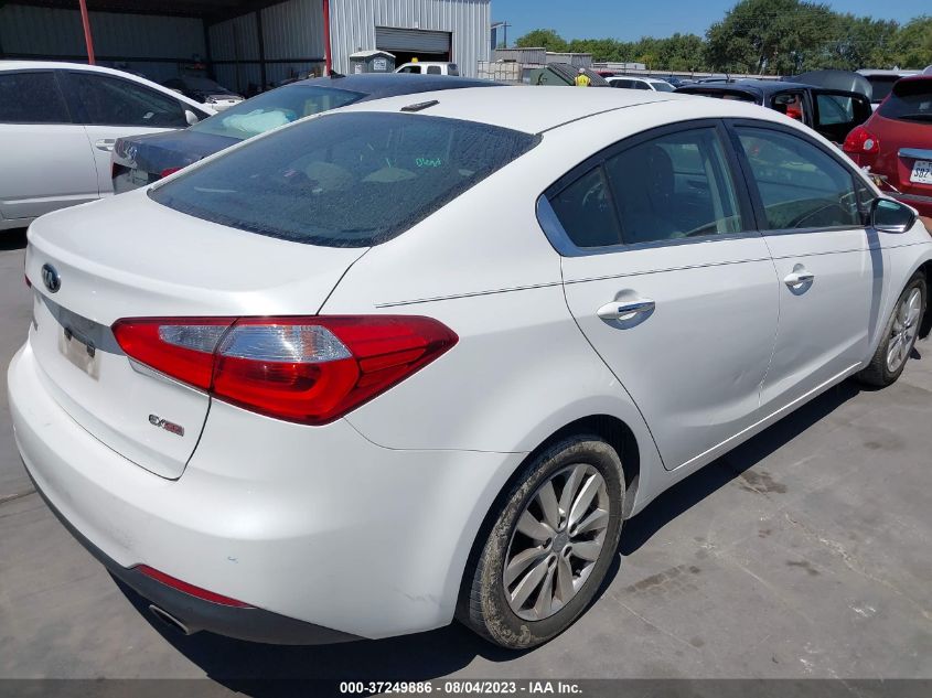 2015 KIA FORTE EX - KNAFX4A84F5368949