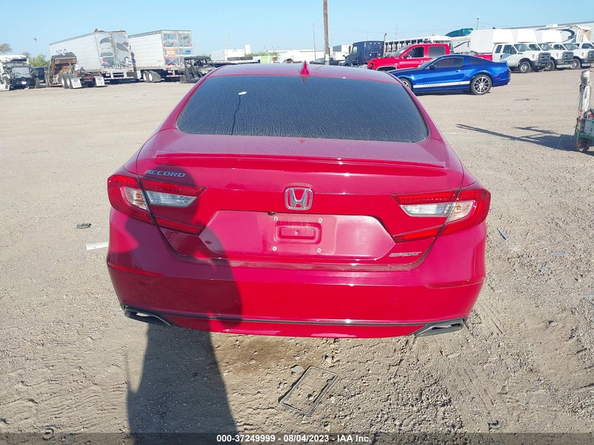 VIN 1HGCV1F35LA081616 2020 HONDA ACCORD SEDAN SPORT