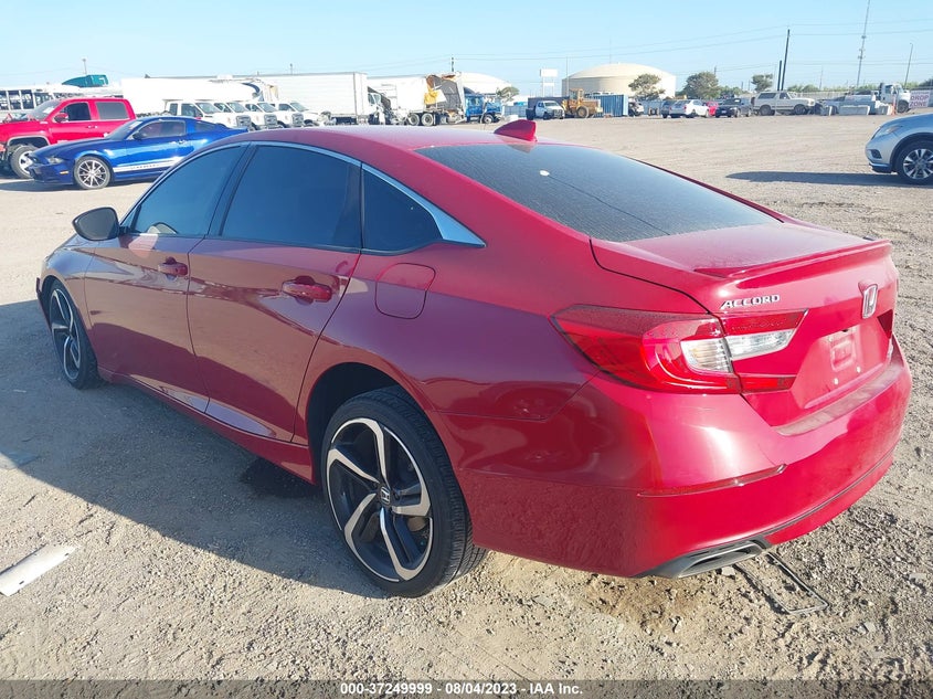 VIN 1HGCV1F35LA081616 2020 HONDA ACCORD SEDAN SPORT