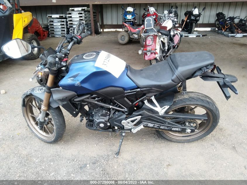 2021 HONDA CBF300 NA MLHNC5555M5100714