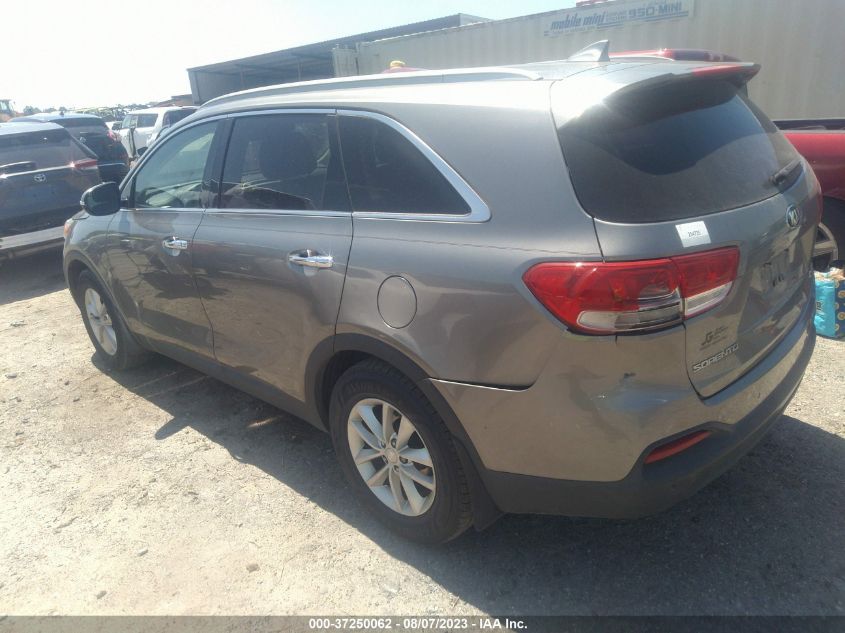 2016 KIA SORENTO LX - 5XYPG4A39GG062317