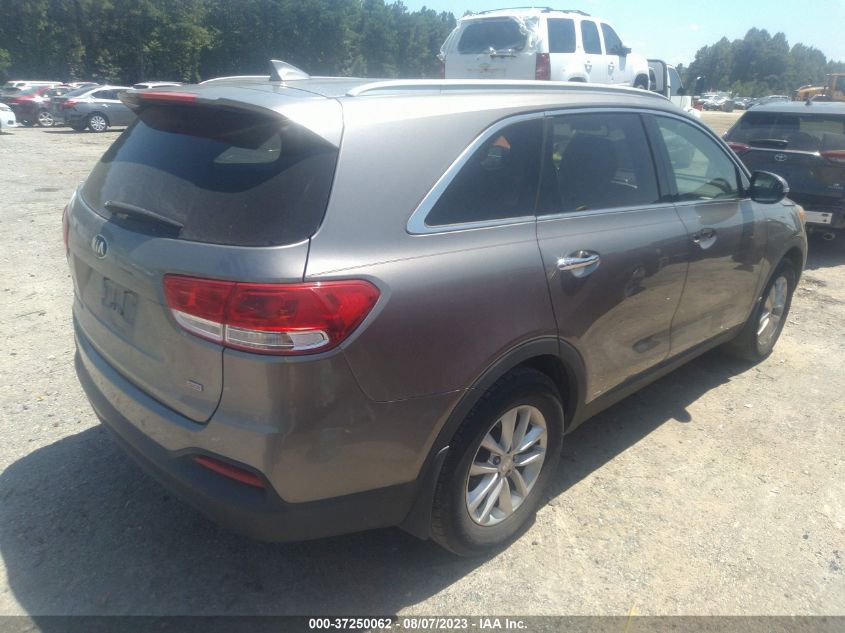 2016 KIA SORENTO LX - 5XYPG4A39GG062317