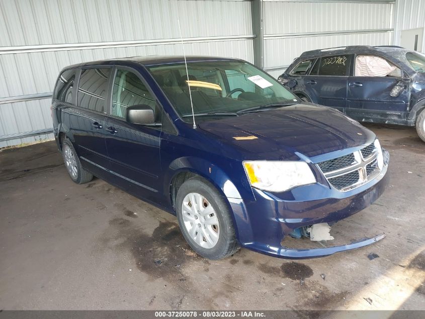 2014 DODGE GRAND CARAVAN SE - 2C4RDGBG0ER162691