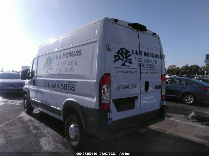 2017 RAM PROMASTER CARGO VAN - 3C6TRVBG1HE551560