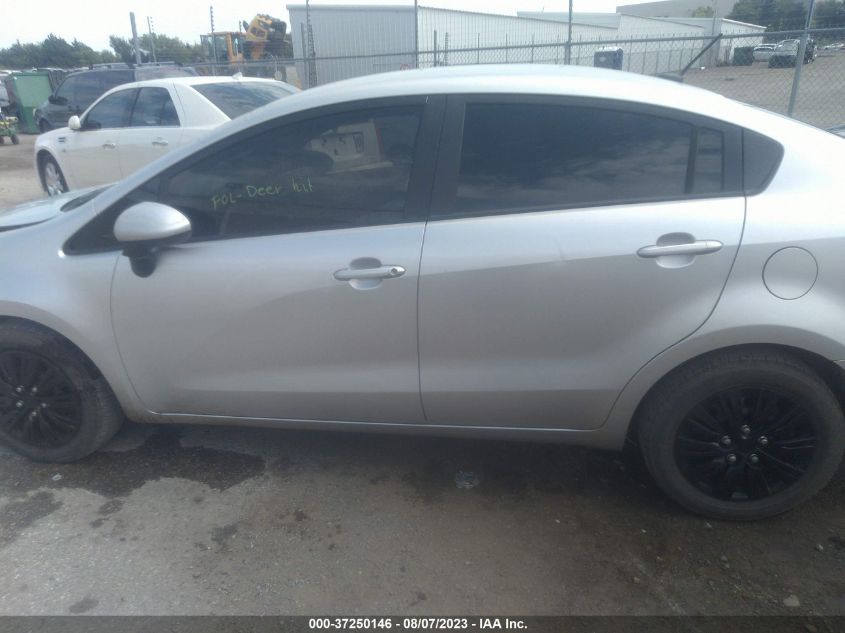 2013 KIA RIO LX - KNADM4A38D6125785