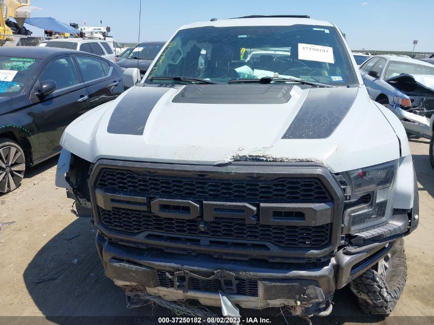 2017 FORD F-150 RAPTOR - 1FTFW1RG2HFB65927