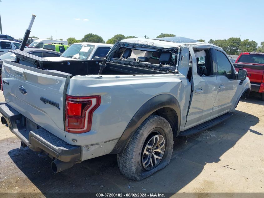 2017 FORD F-150 RAPTOR - 1FTFW1RG2HFB65927
