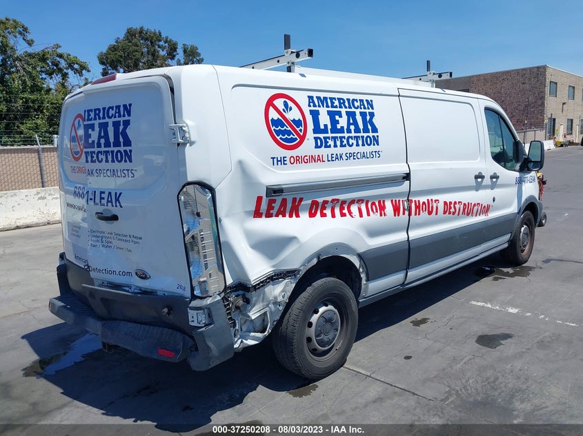 VIN 1FTYR2YM0JKA13736 2018 FORD TRANSIT VAN