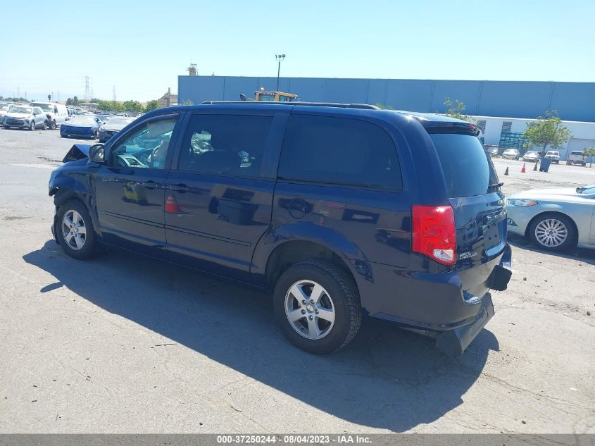 2013 DODGE GRAND CARAVAN SXT - 2C4RDGCG8DR528474