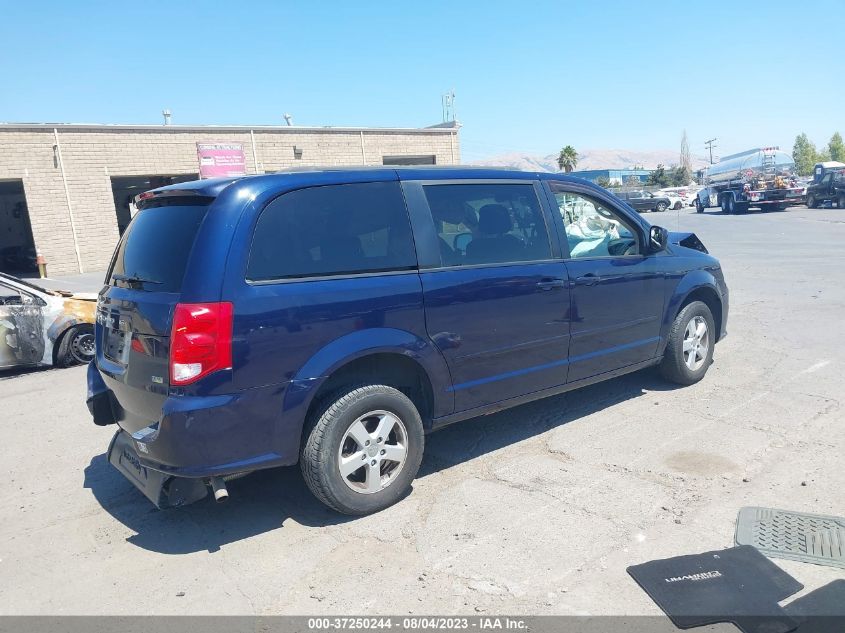 2013 DODGE GRAND CARAVAN SXT - 2C4RDGCG8DR528474