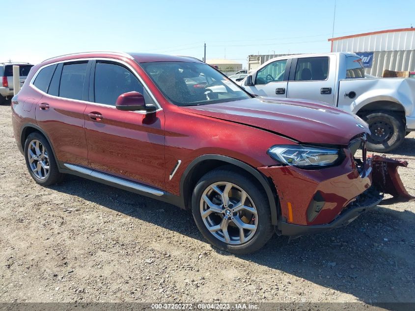 5UX43DP02N9K62917 2022 BMW X3, photo no. 1