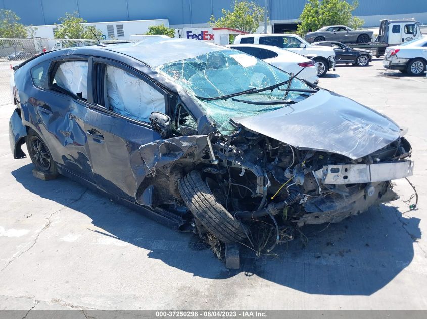 2014 TOYOTA PRIUS FOUR/FIVE/THREE/ONE/TWO - JTDKN3DUXE1765565