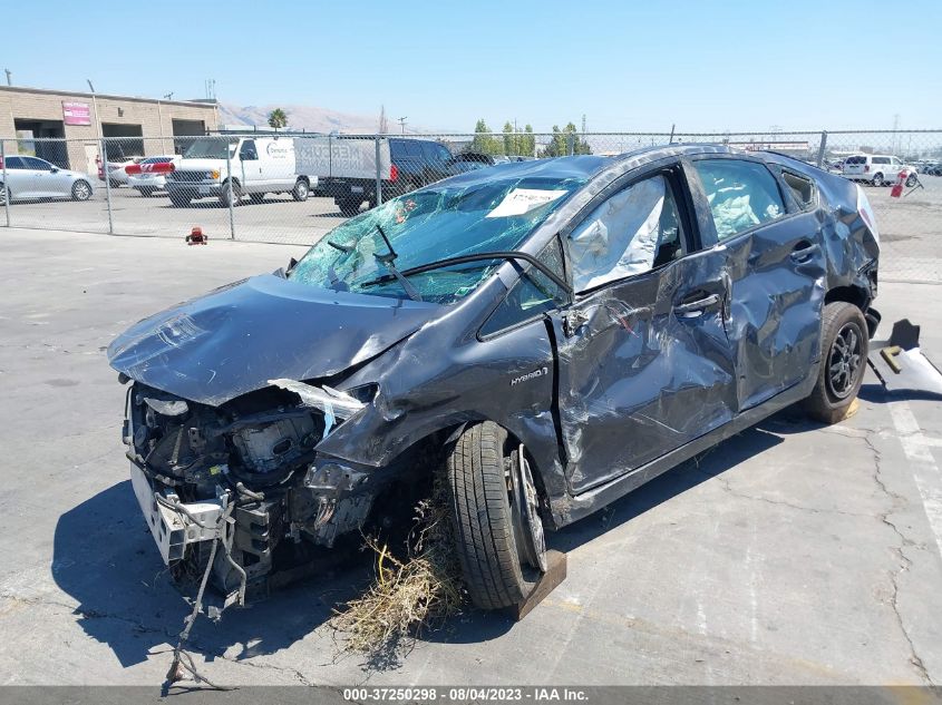 2014 TOYOTA PRIUS FOUR/FIVE/THREE/ONE/TWO - JTDKN3DUXE1765565
