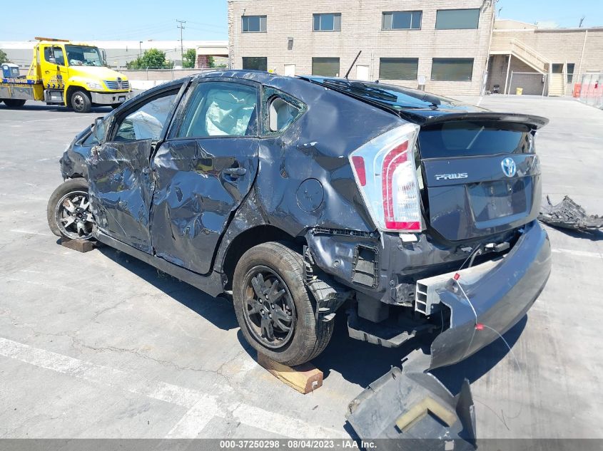 2014 TOYOTA PRIUS FOUR/FIVE/THREE/ONE/TWO - JTDKN3DUXE1765565