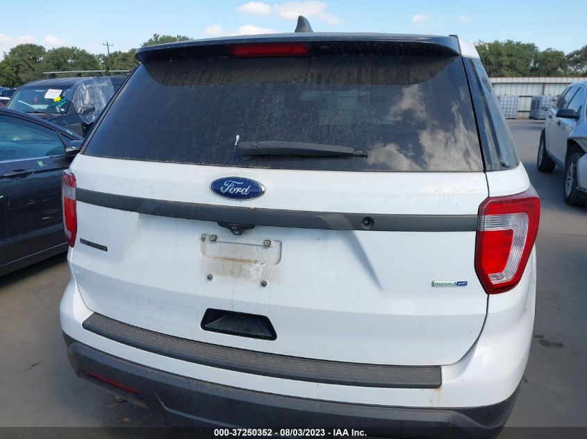 2019 FORD POLICE INTERCEPTOR - 1FM5K8AR6KGB54584