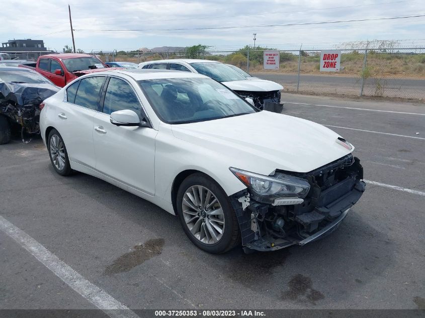 2021 INFINITI Q50 3.0T LUXE - JN1EV7BP7MM702425